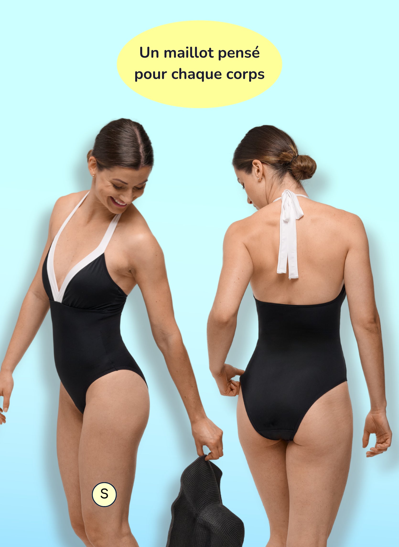Maillot de bain menstruel 1 pièce - Alba | Sorio®