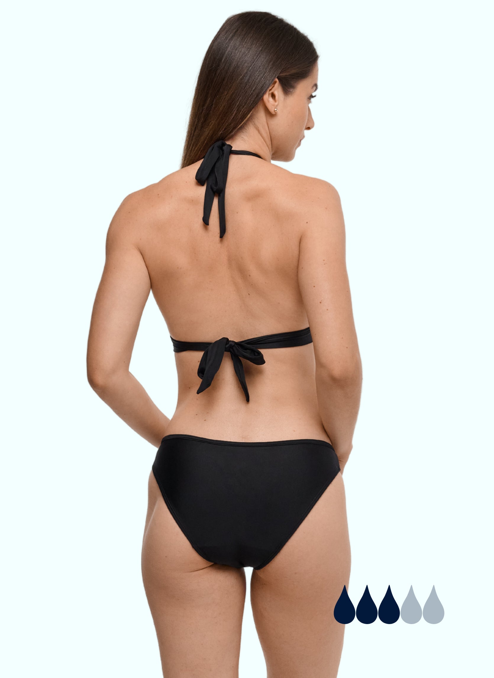 bas de maillot menstruel dos