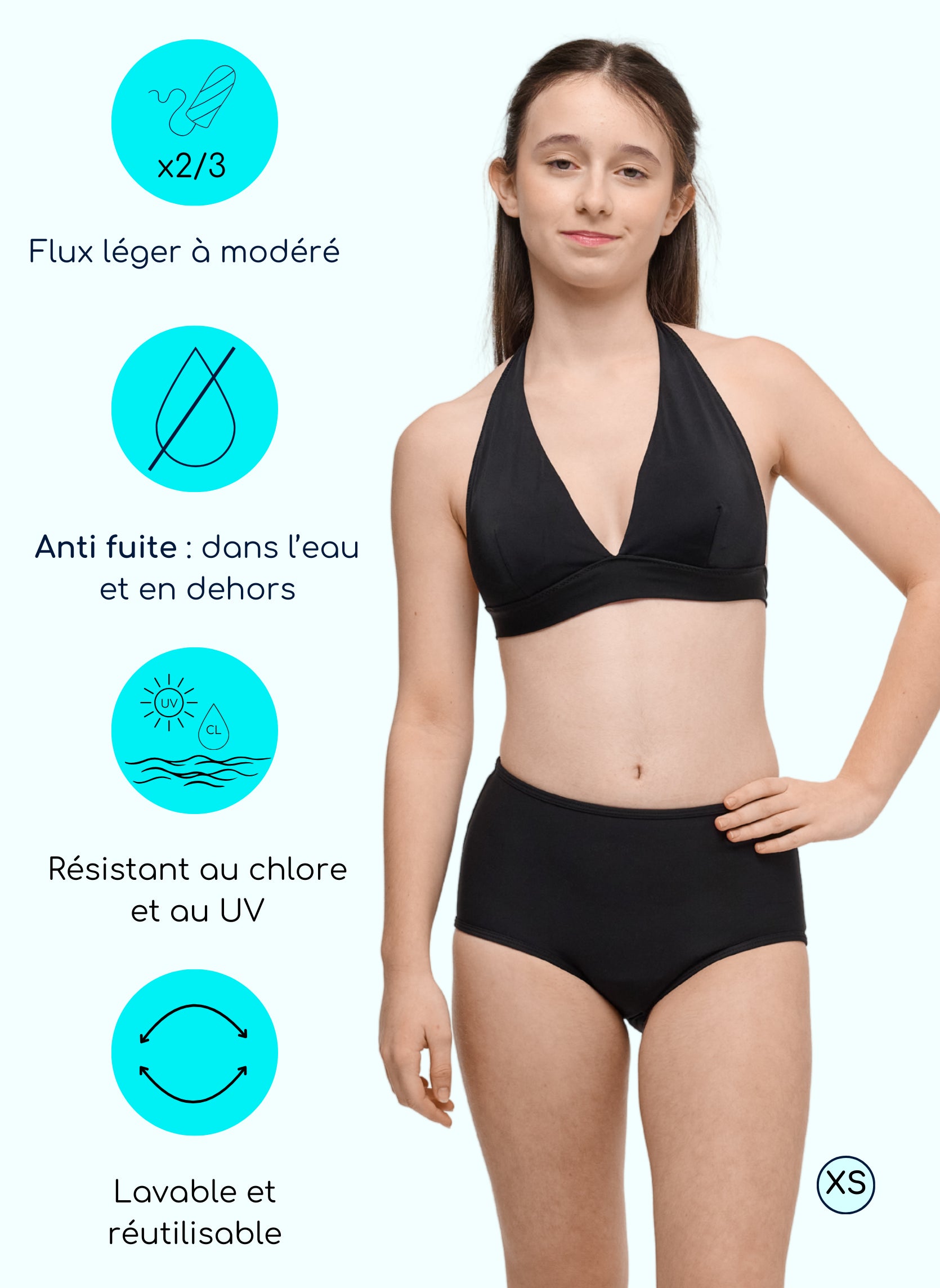 bas de maillot de bain regles adolescente