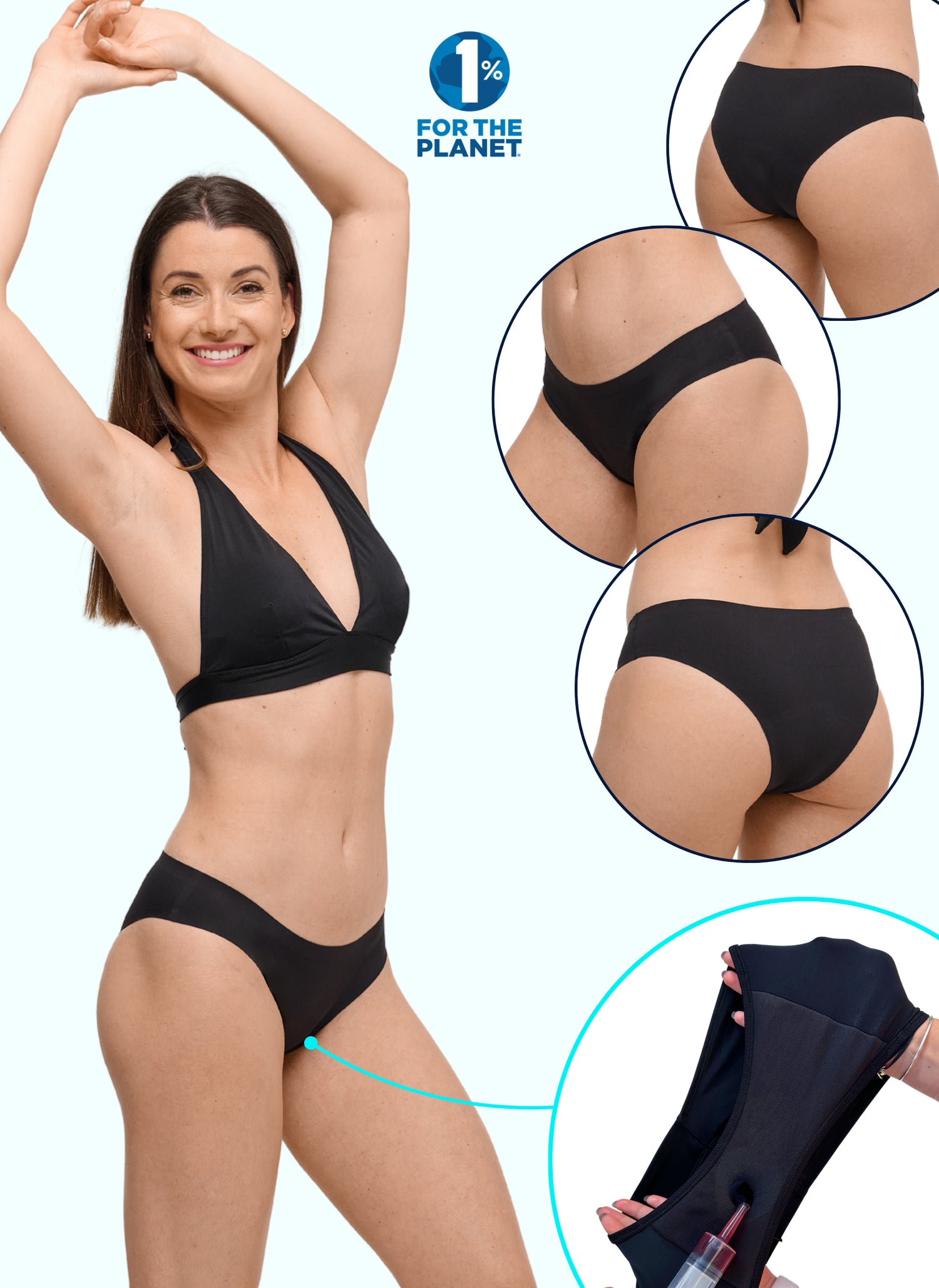 bas maillot de bain menstruel seconde peau sans fuite