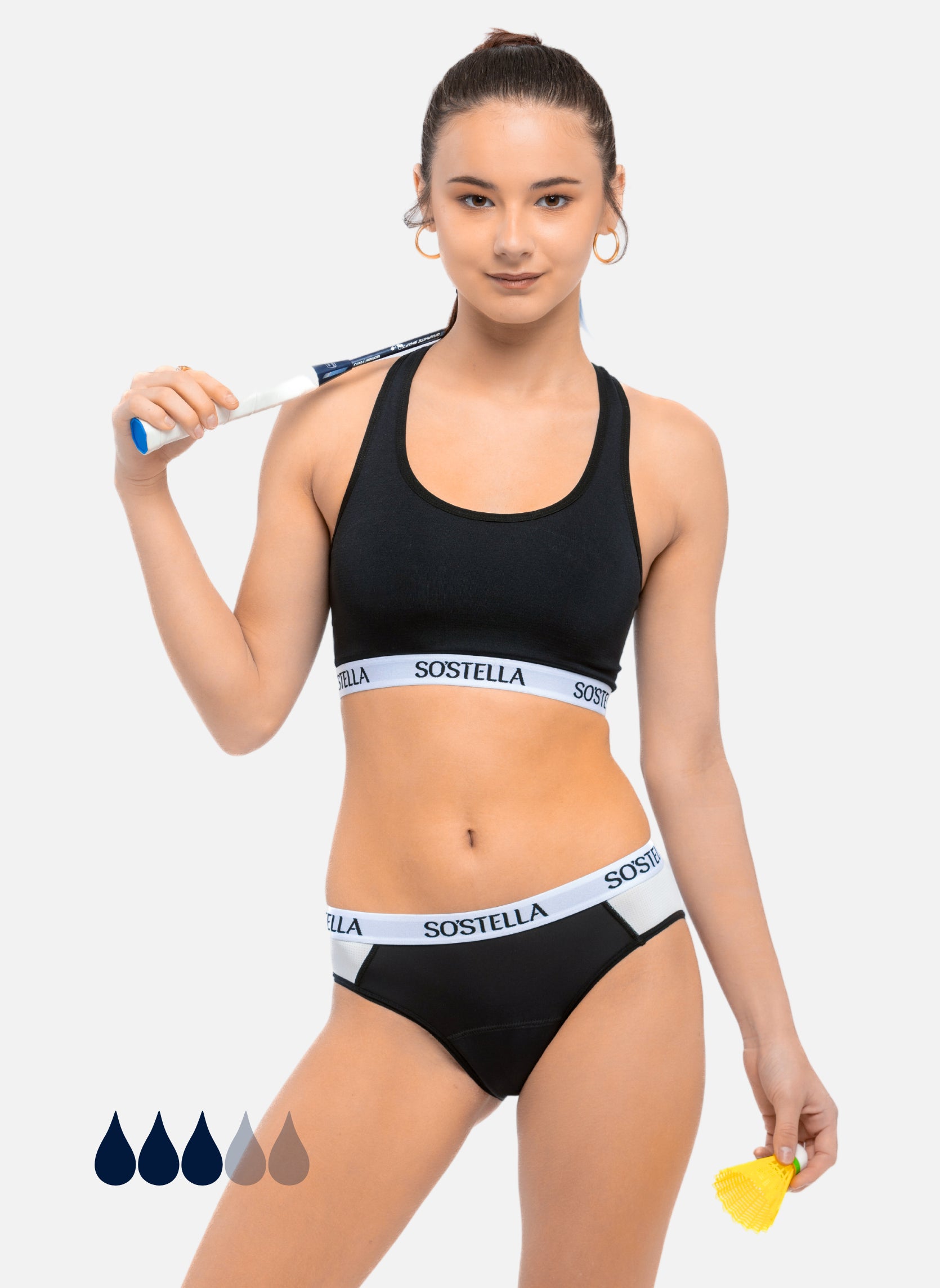 Sport Menstrual Underwear for Teens So'Stella® - Main Image