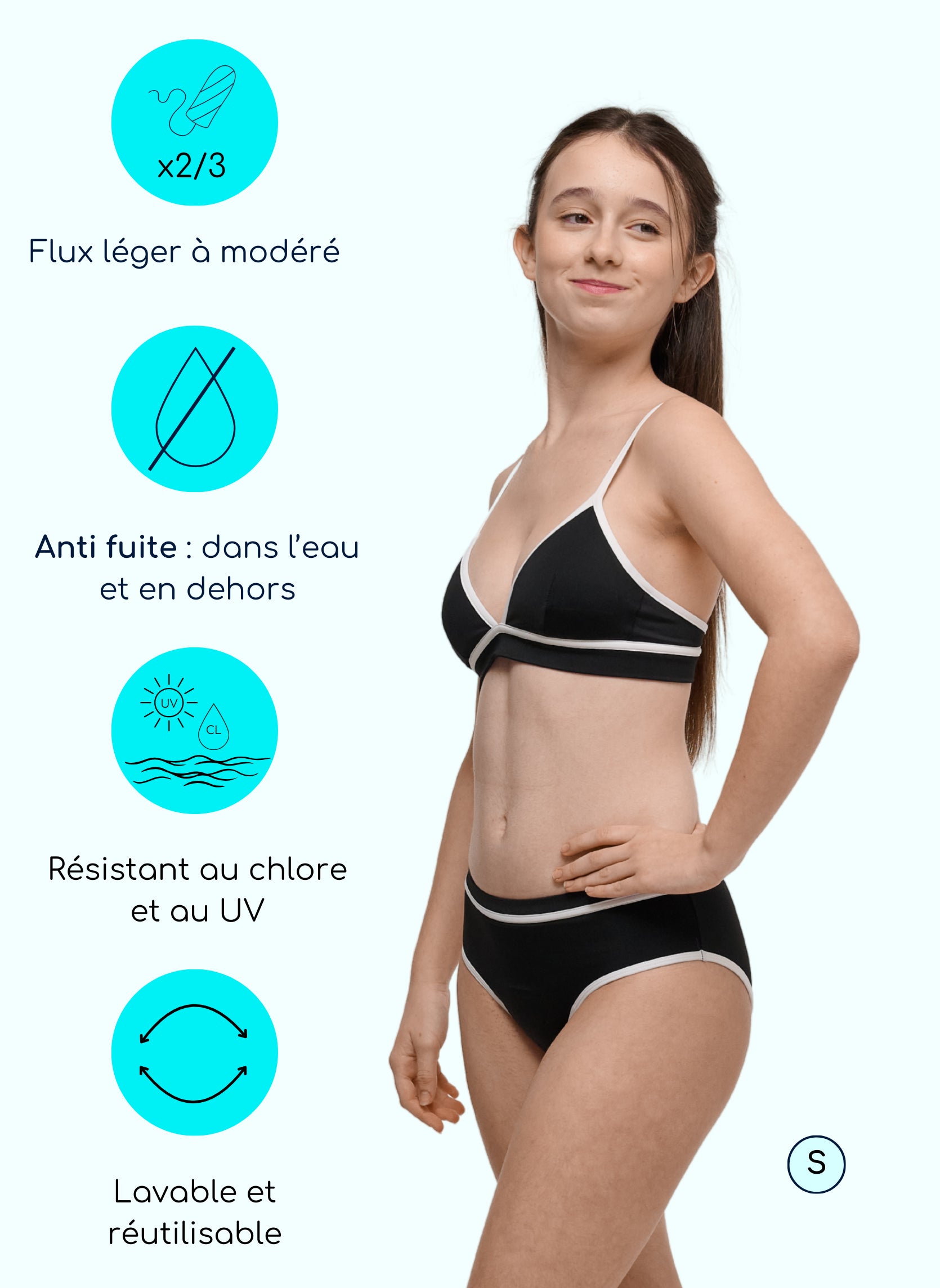 ensemble haut bas menstruel ava