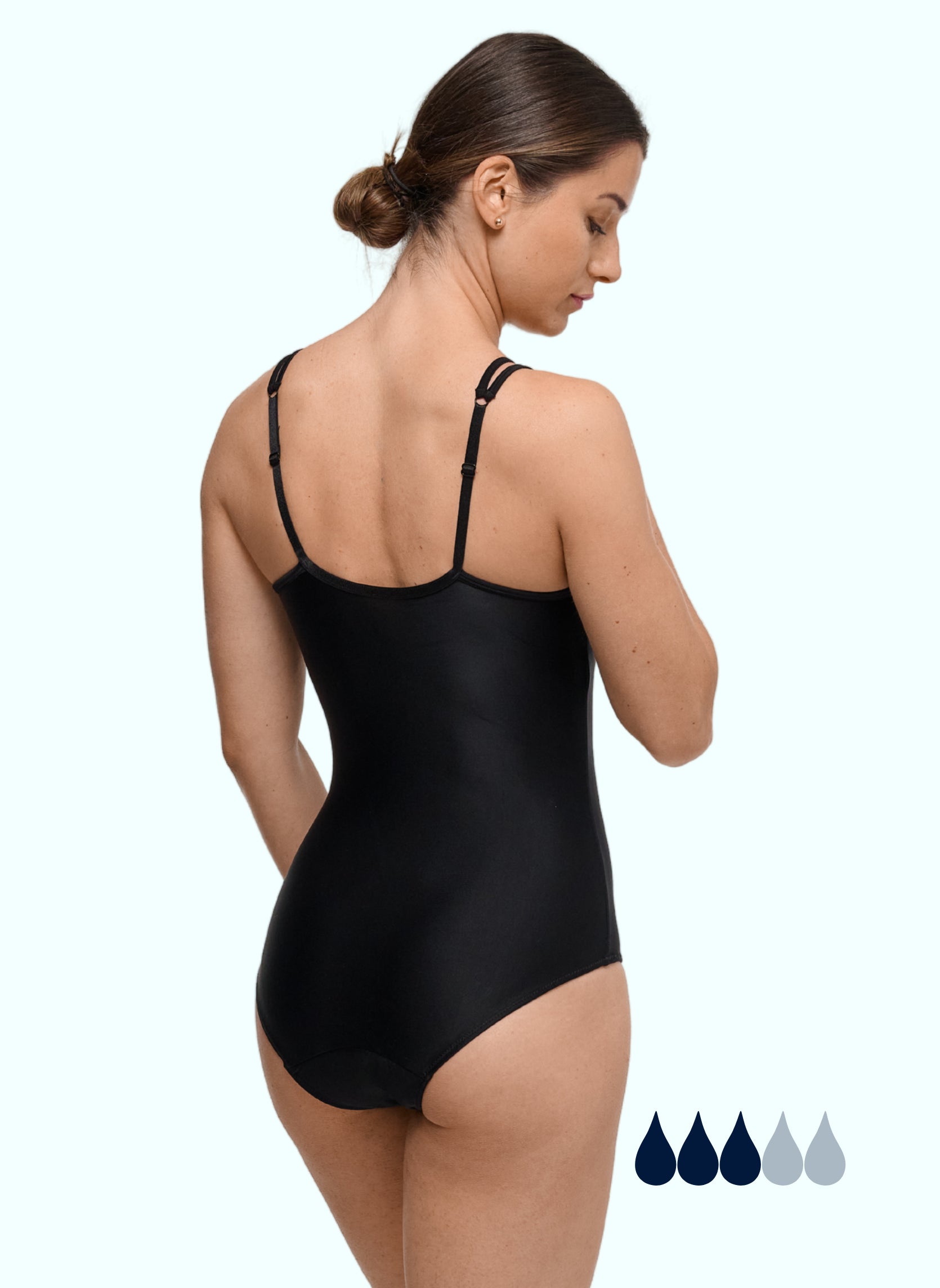 maillot menstruel 1 pièce stella dos