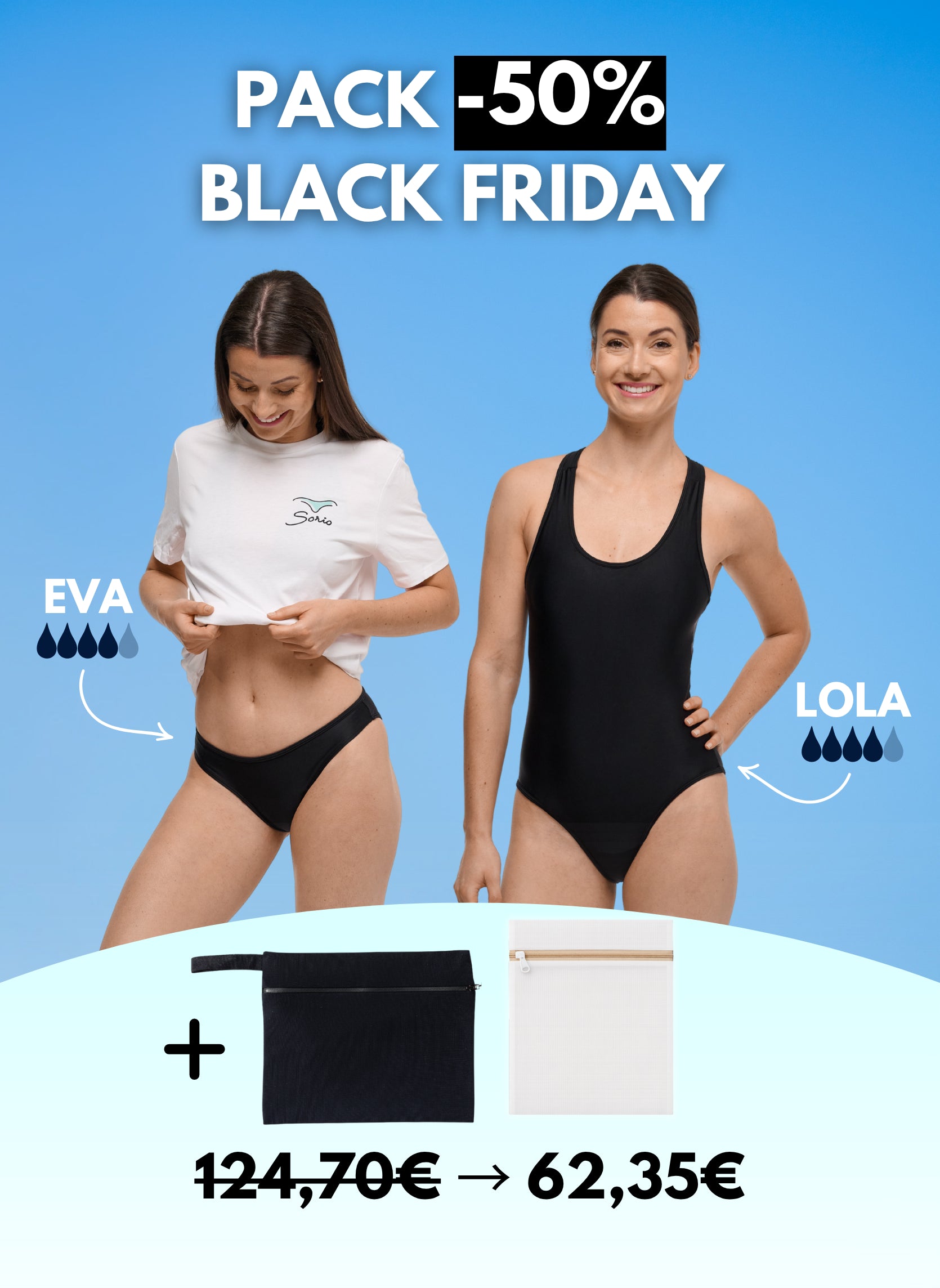 pack back friday -50% Sorio