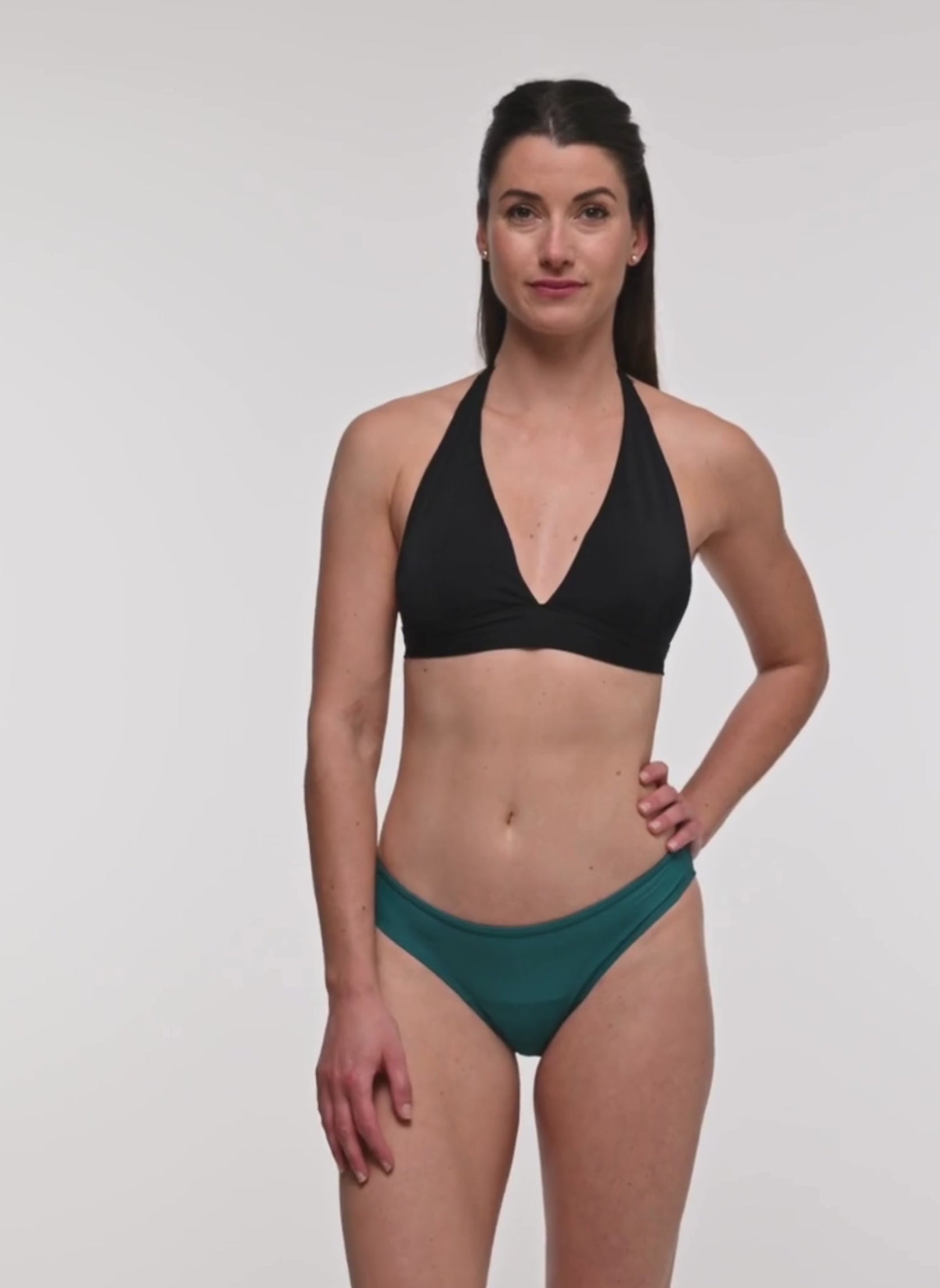bas de maillot menstruel eva vert femme vidéo