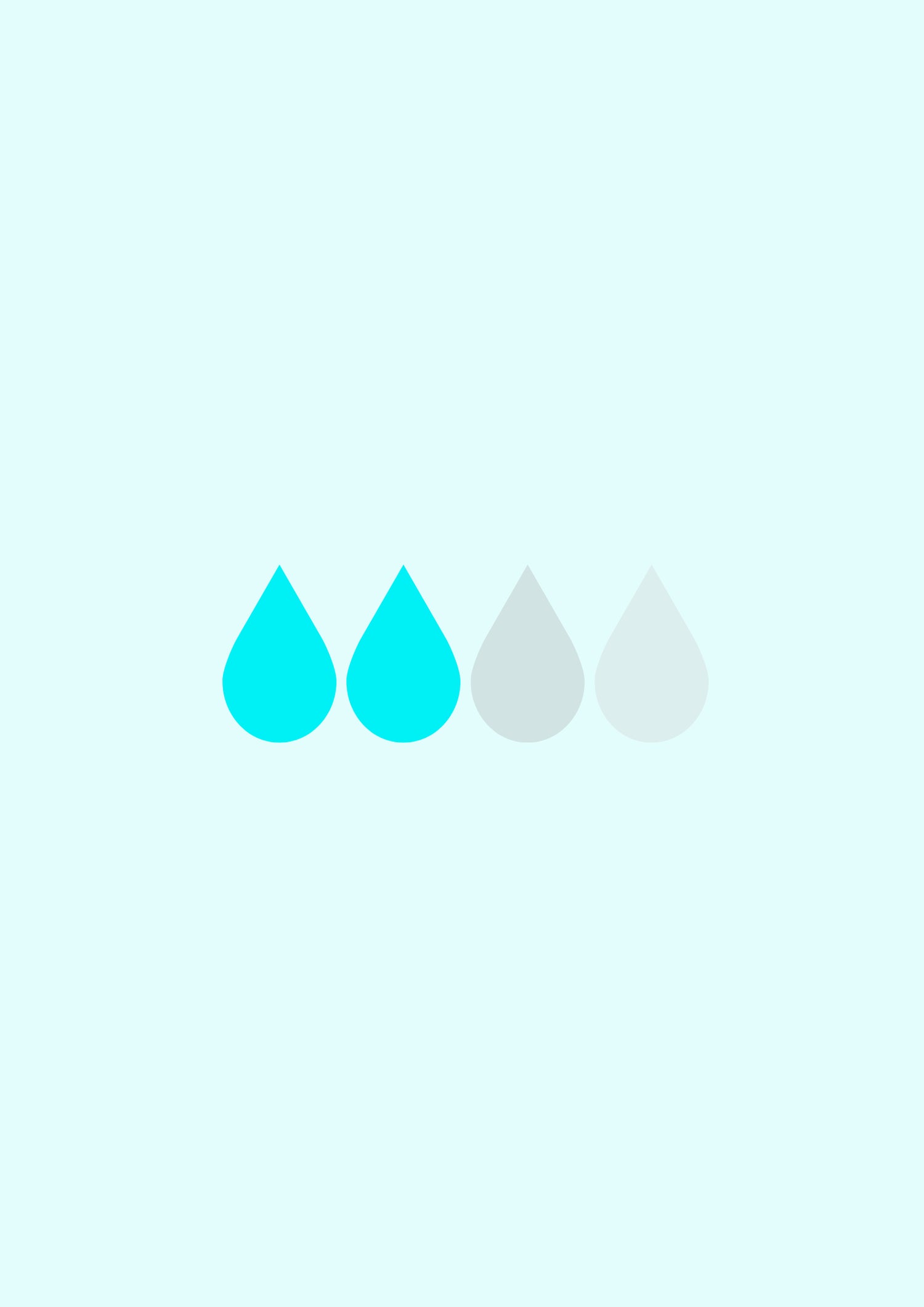 gouttes flux menstruel