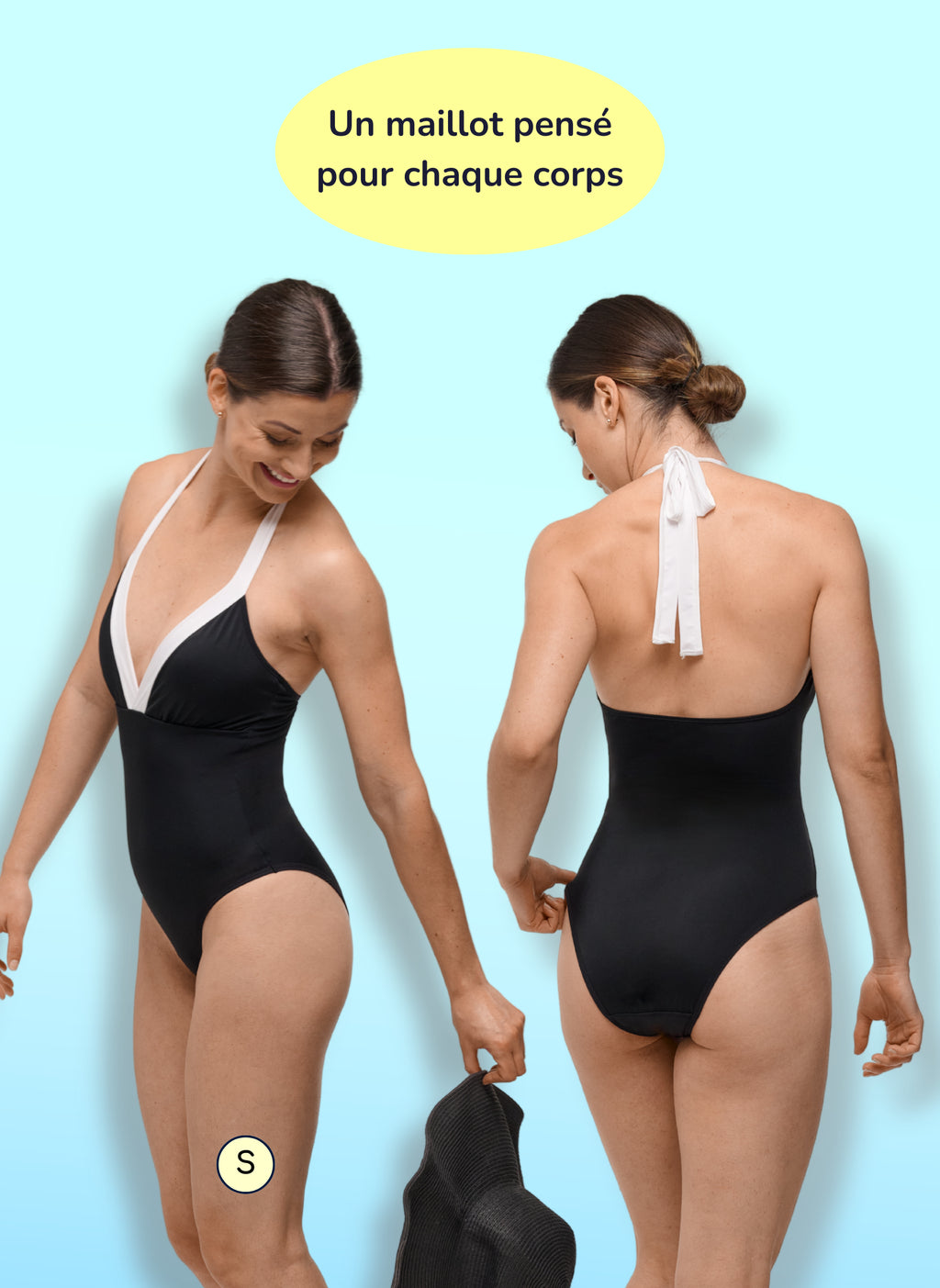 Maillot de bain menstruel 1 pièce - Alba | Sorio®