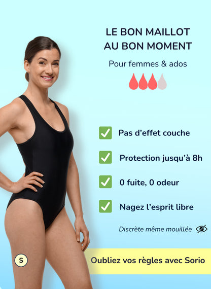 Lola - Perioden Badeanzug zum Schwimmen | Sorio®