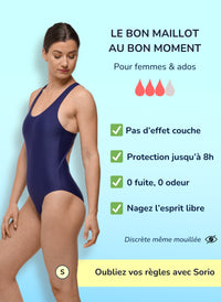 Lola Blue - One-Piece Period Swimsuit | Sorio®