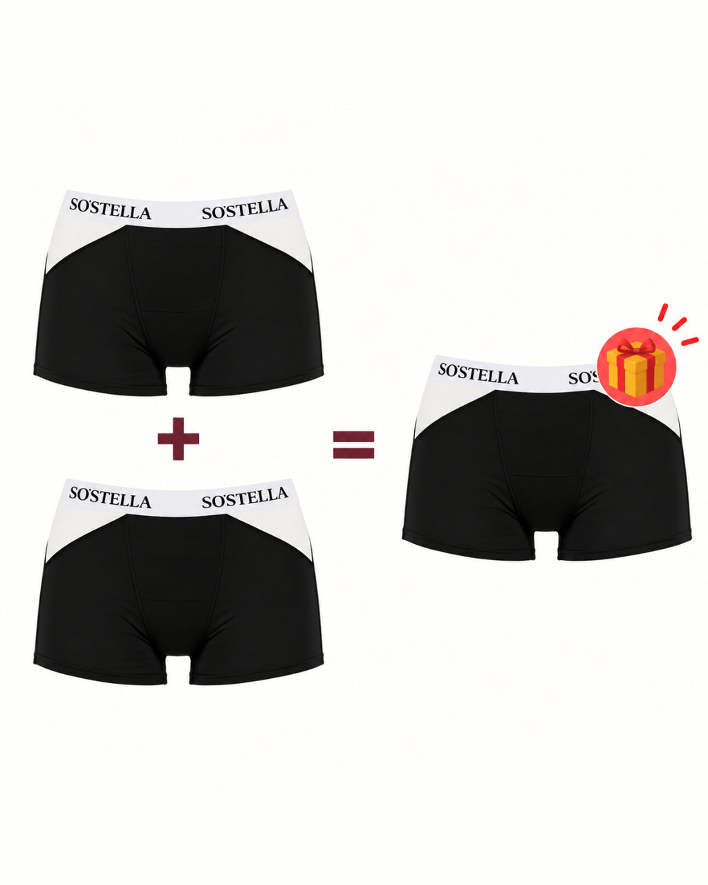 2 boxers menstruels sport = 1 offert