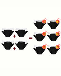 4 culottes menstruelles sport = 6 offertes