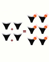 4 strings menstruels sport = 6 offerts