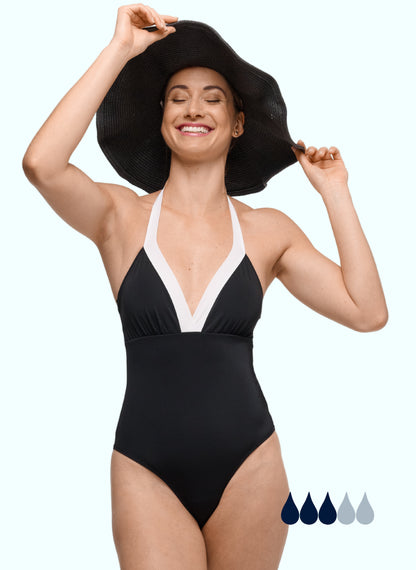 maillot de bain menstruel 1 pièce femme