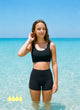 Alia – Perioden Shorty starke Perioden für Teenager Schwarz | Sorio®