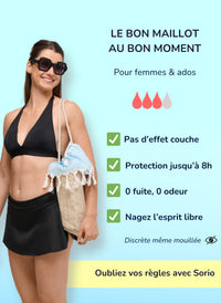Aria - Falda de baño menstrual | Sorio®