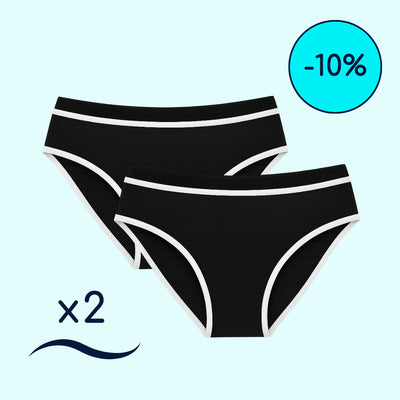 bas de maillot de bain menstruel ava