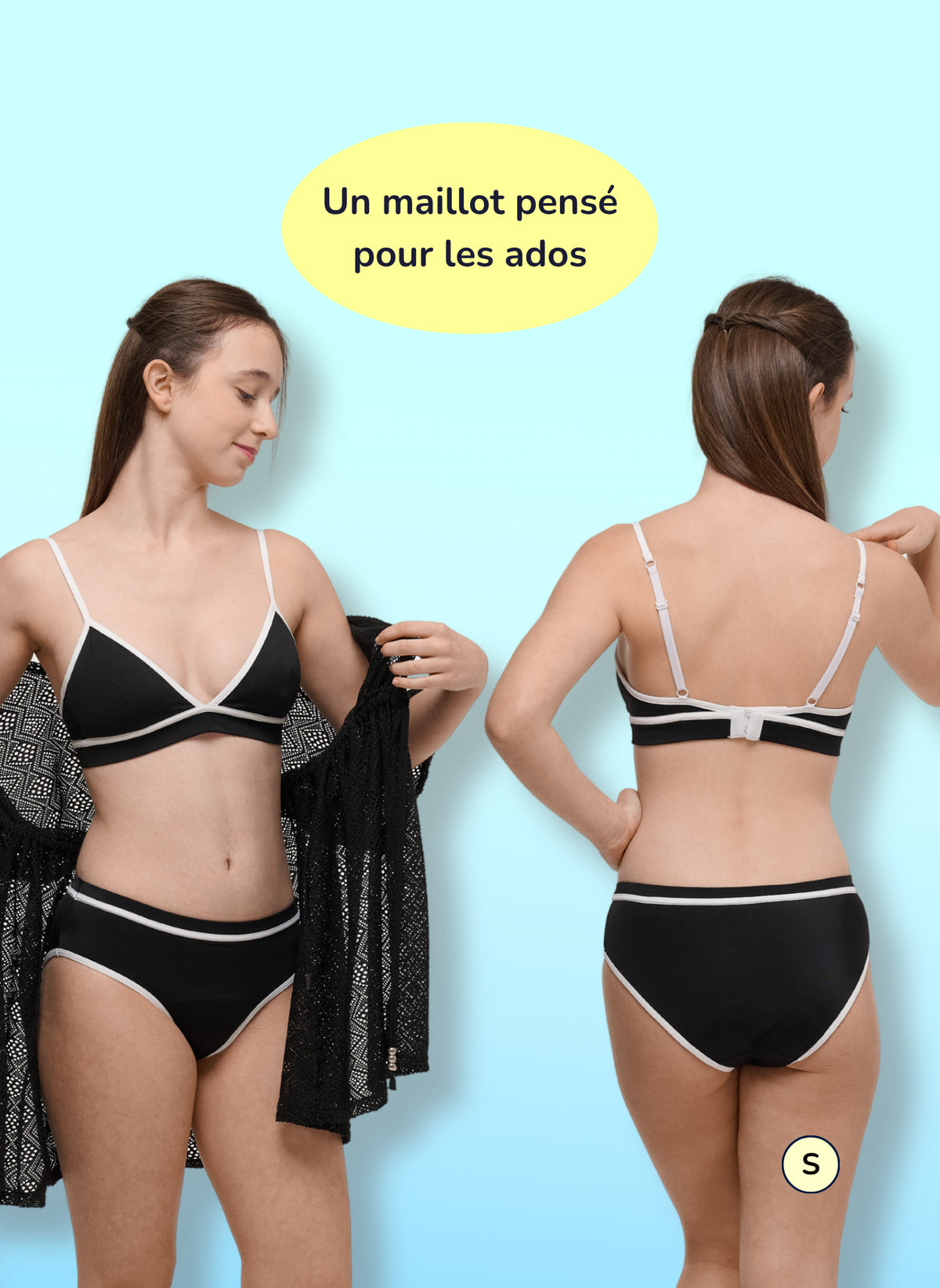 Ava – Perioden Bikinihose für Teenager | Sorio®
