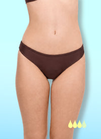 Brown teen period swimwear set EVA medium flow + LYA