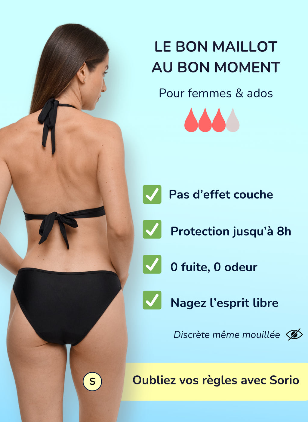 Eva - Period Swim Bottoms | Sorio®