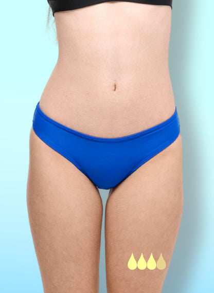 Eva Azul - Braguita de bikini menstrual para adolescentes | Sorio®