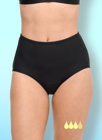 Naya - High-Waisted Period Swim Bottoms | Sorio®
