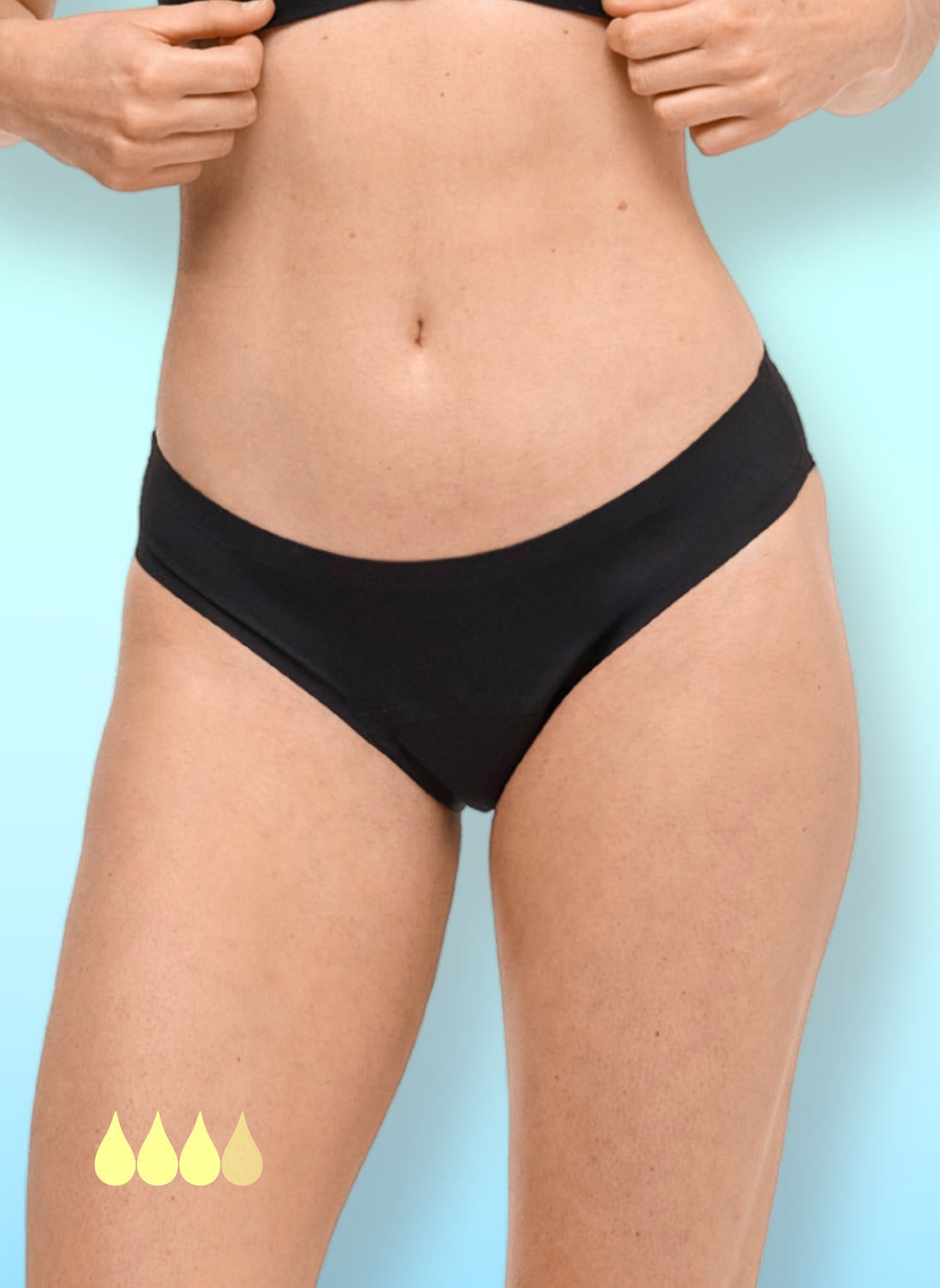 Nina - Bas de maillot de bain menstruel sans couture | Sorio®