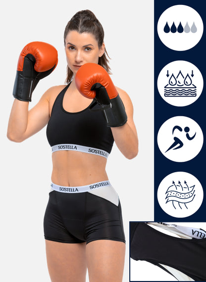 boxer menstruel de sport femme avantages