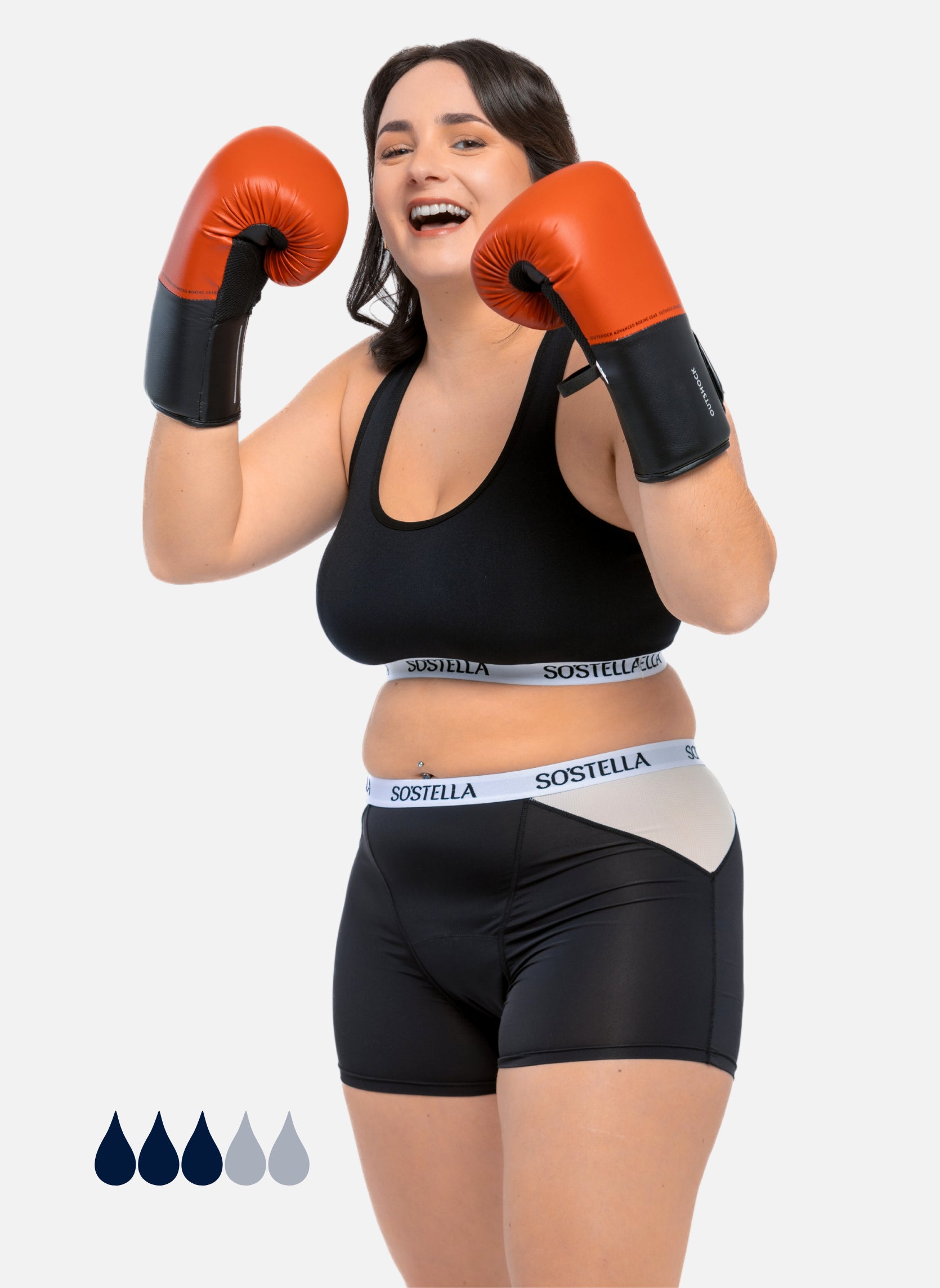 boxer menstruel de sport femme grande taille