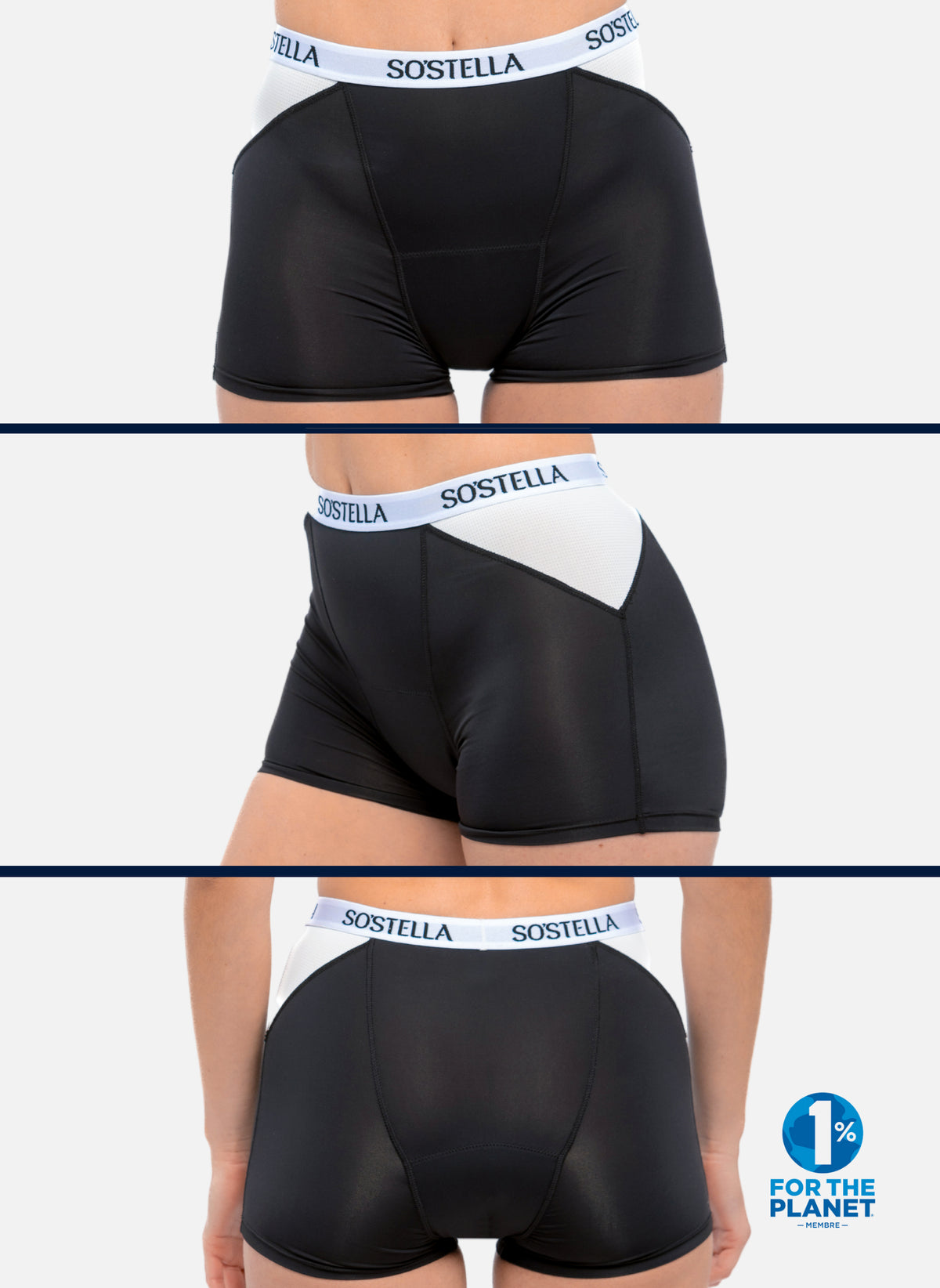breathable women's period sports boxer