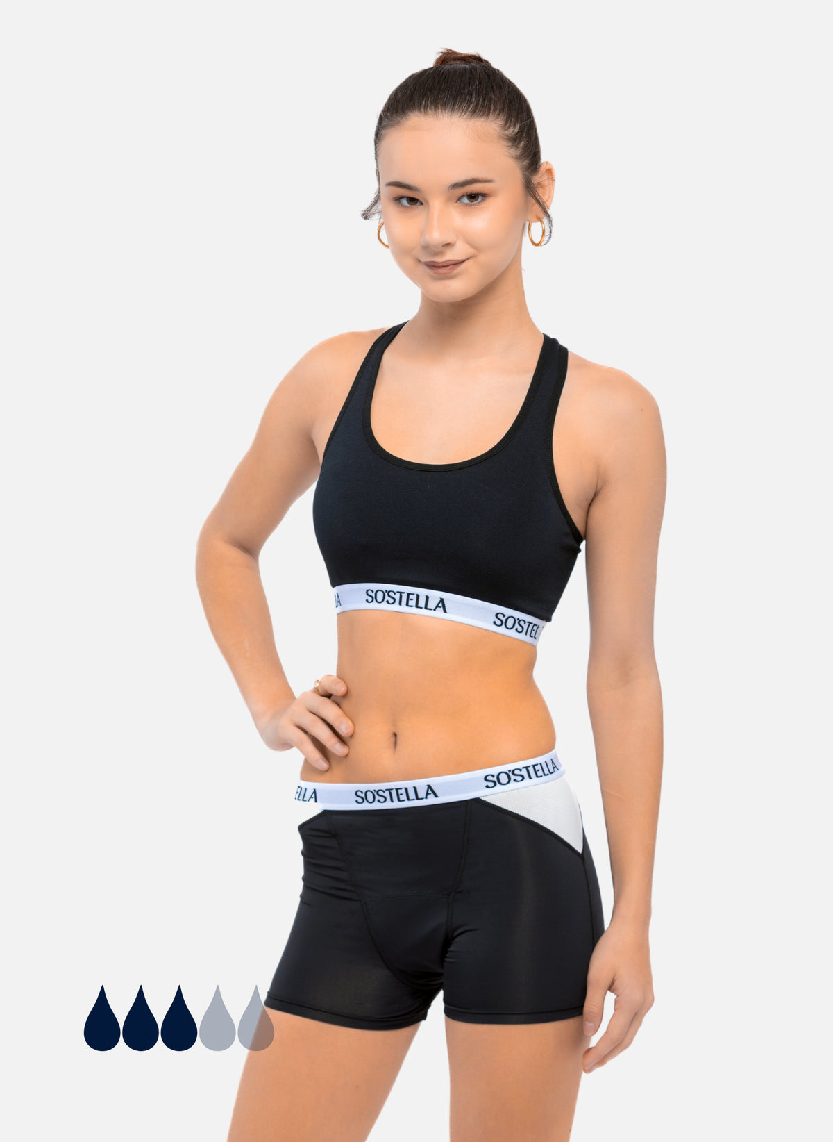 Menstruations-Sportboxer für Jugendliche – Vorderseite