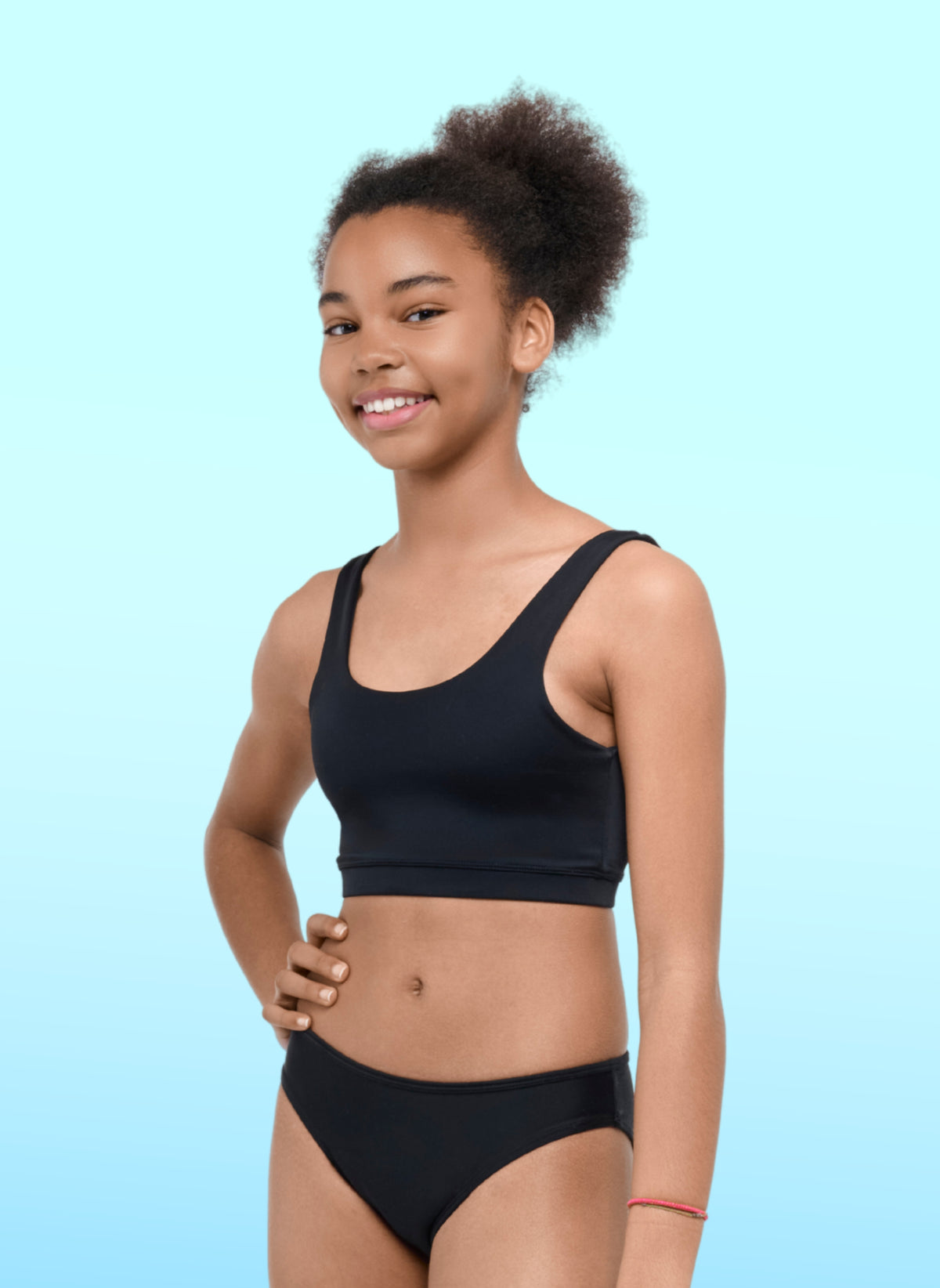 Top de bikini tipo sujetador para adolescentes - Gina | Sorio®