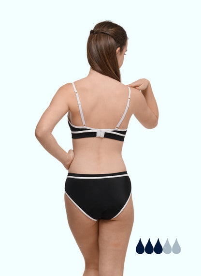 ensemble ava maillot menstruel pour ados