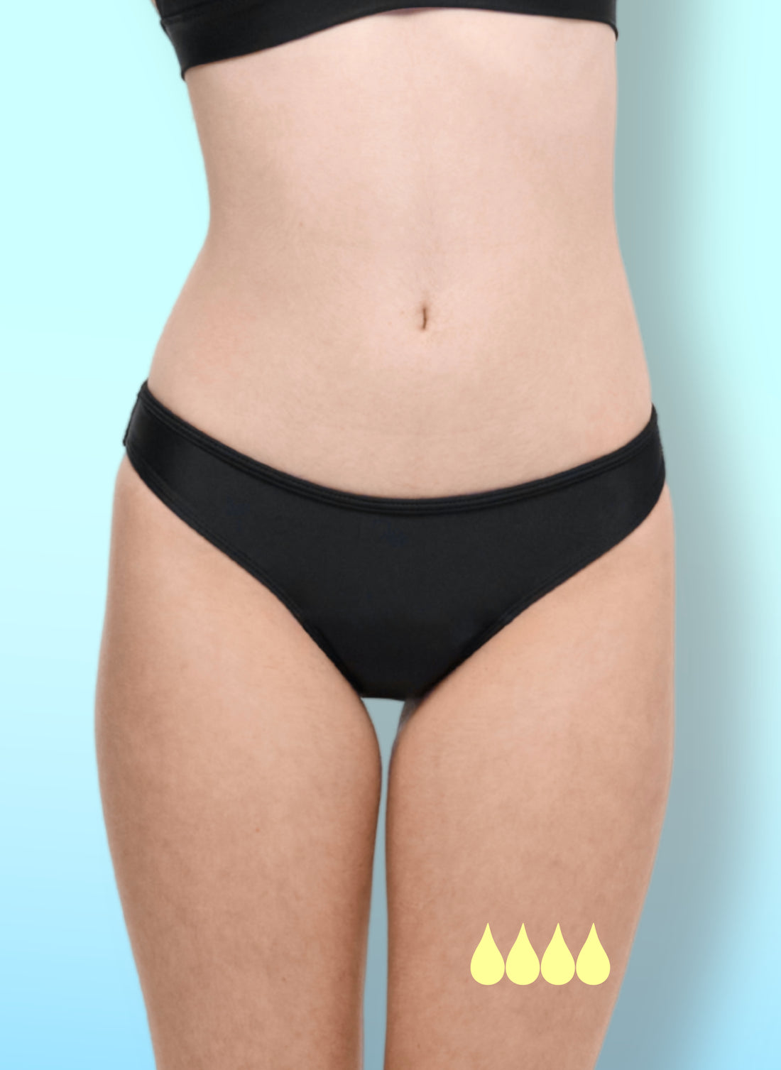 Eva - Bas de maillot de bain menstruel ado pour flux abondant | Sorio®