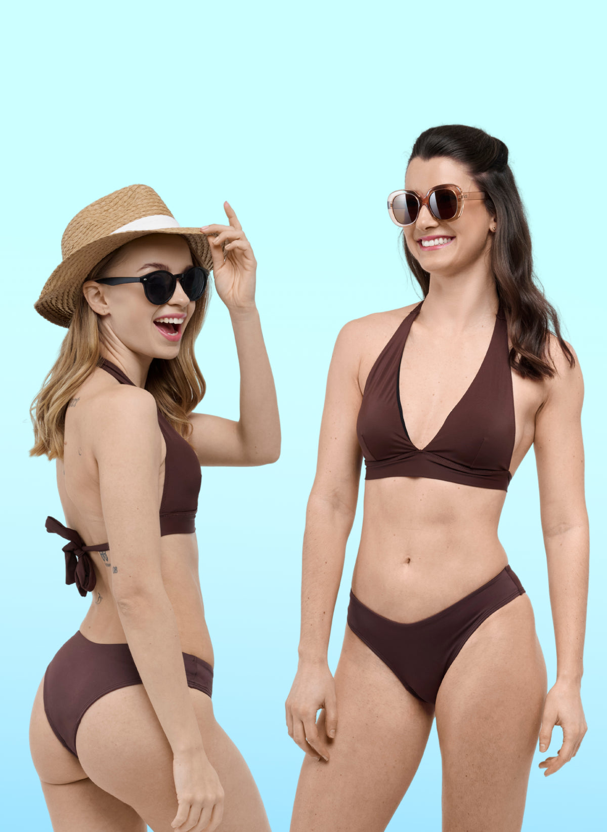 Swim top - Lya Brown | Sorio®