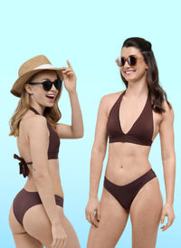 Swim top - Lya Brown | Sorio®