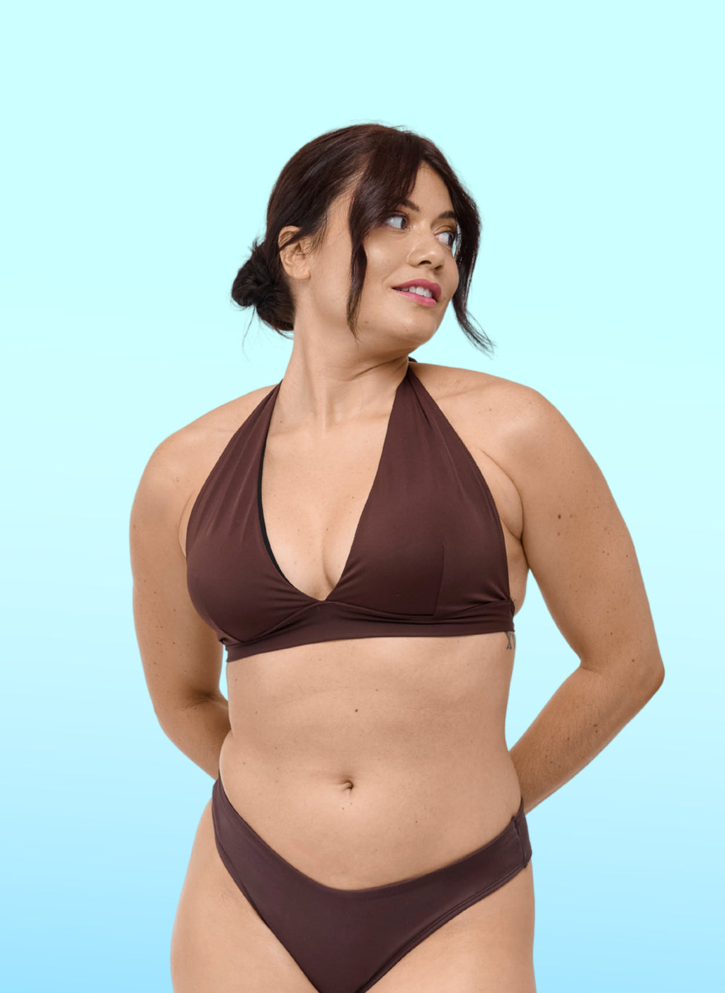 Swim top - Lya Brown | Sorio®