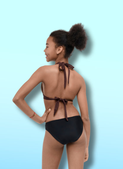Ensemble - maillot de bain menstruel Ado ROSA flux moyen + LYA