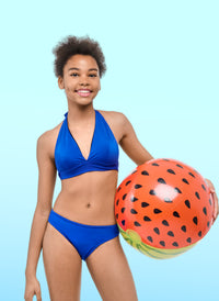 Swim top for teens - Lya Blue | Sorio®