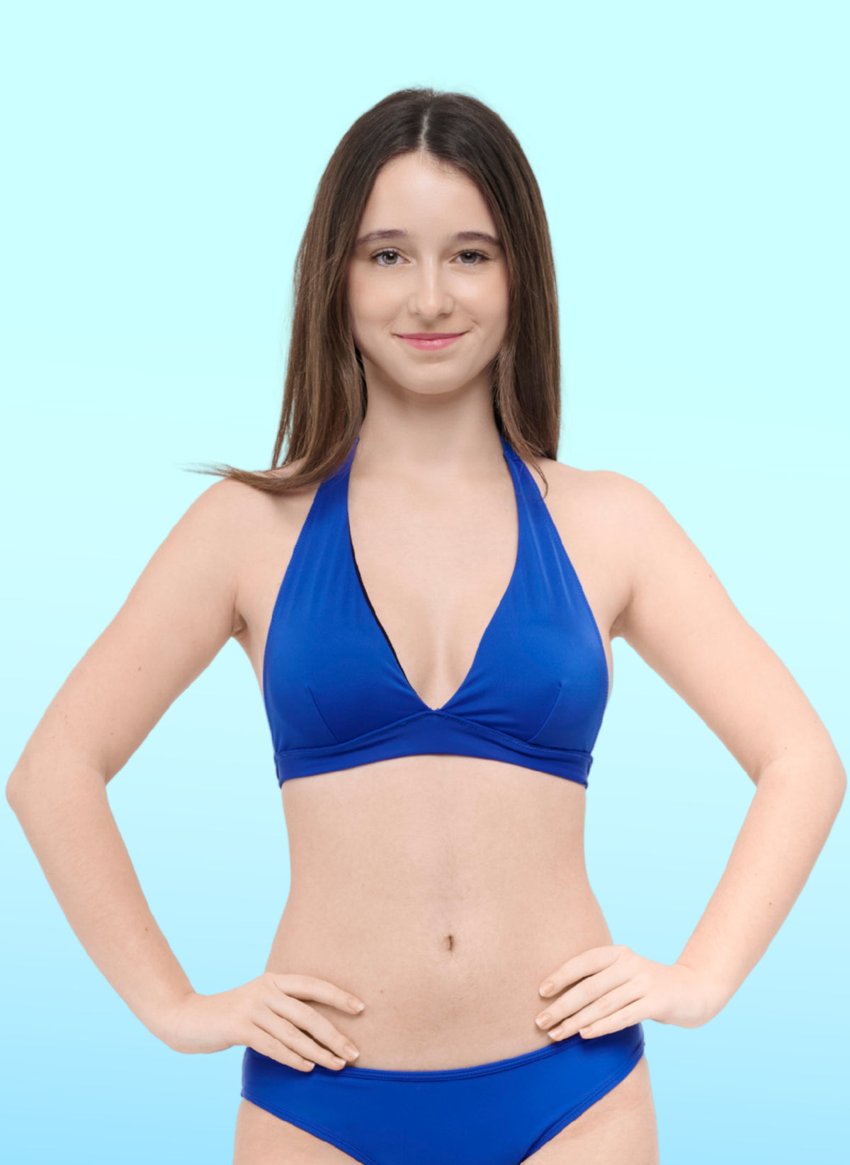 Parte de arriba de bikini para adolescentes - Lya Azul | Sorio®