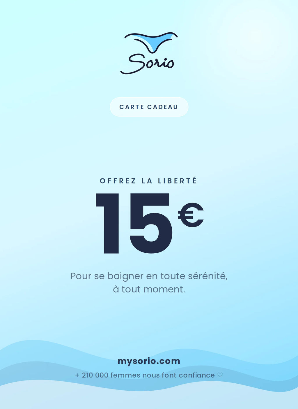 Tarjeta Regalo Sorio