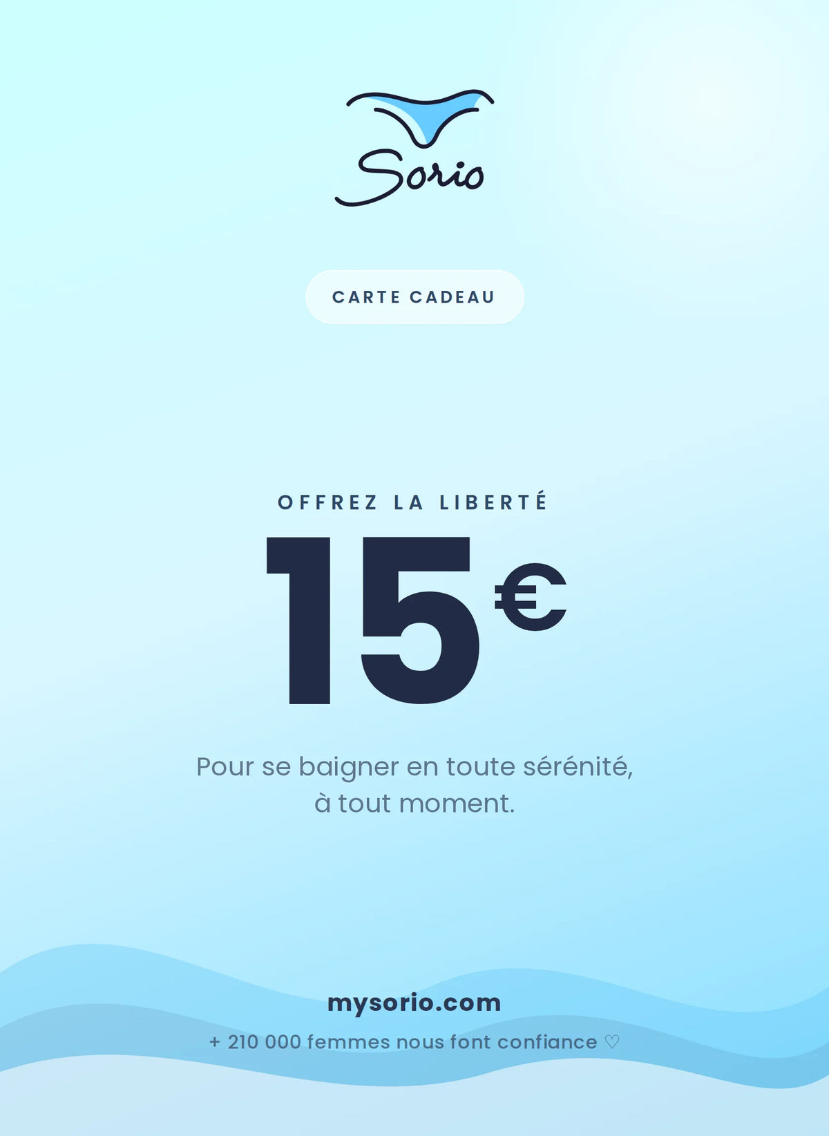 Tarjeta Regalo Sorio