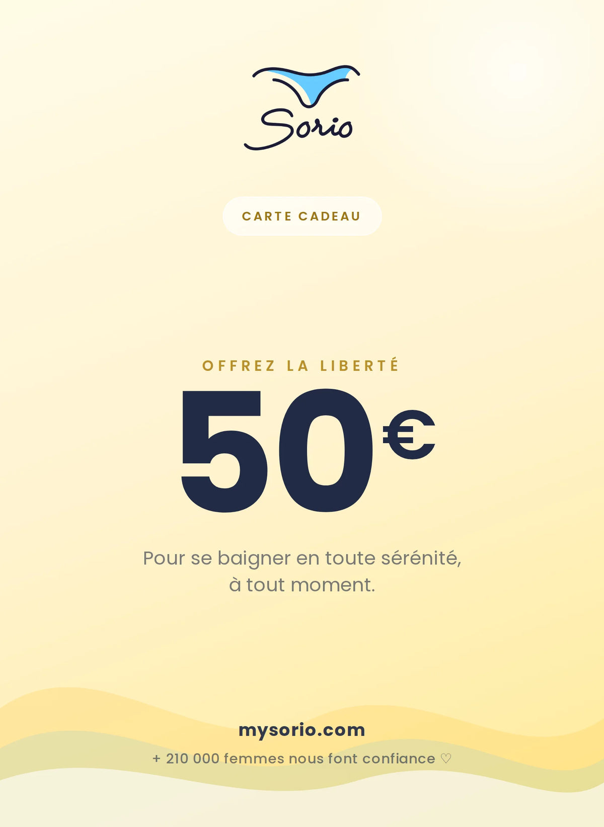 Tarjeta Regalo Sorio