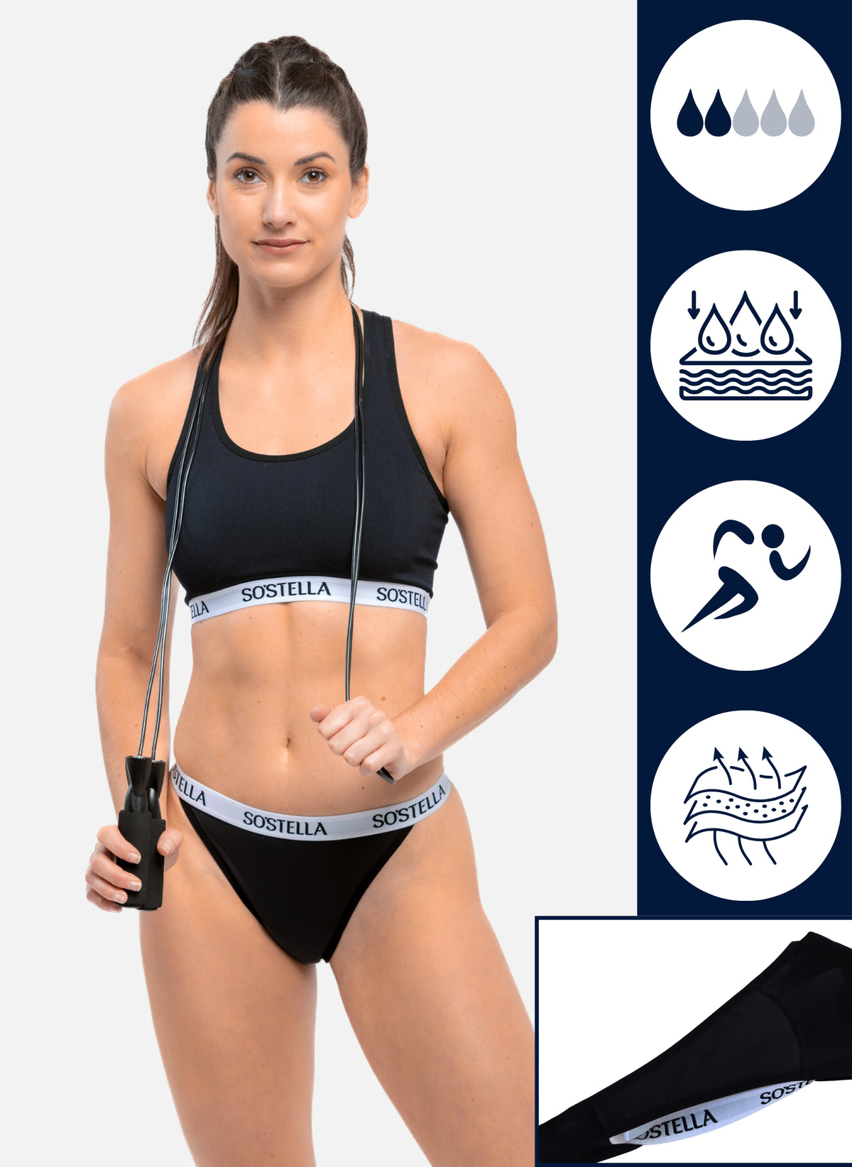 benefits of women's period sports thong